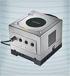 il Game Boy Player montato su un GameCube
