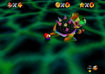 ti tengo per la coda Bowser!